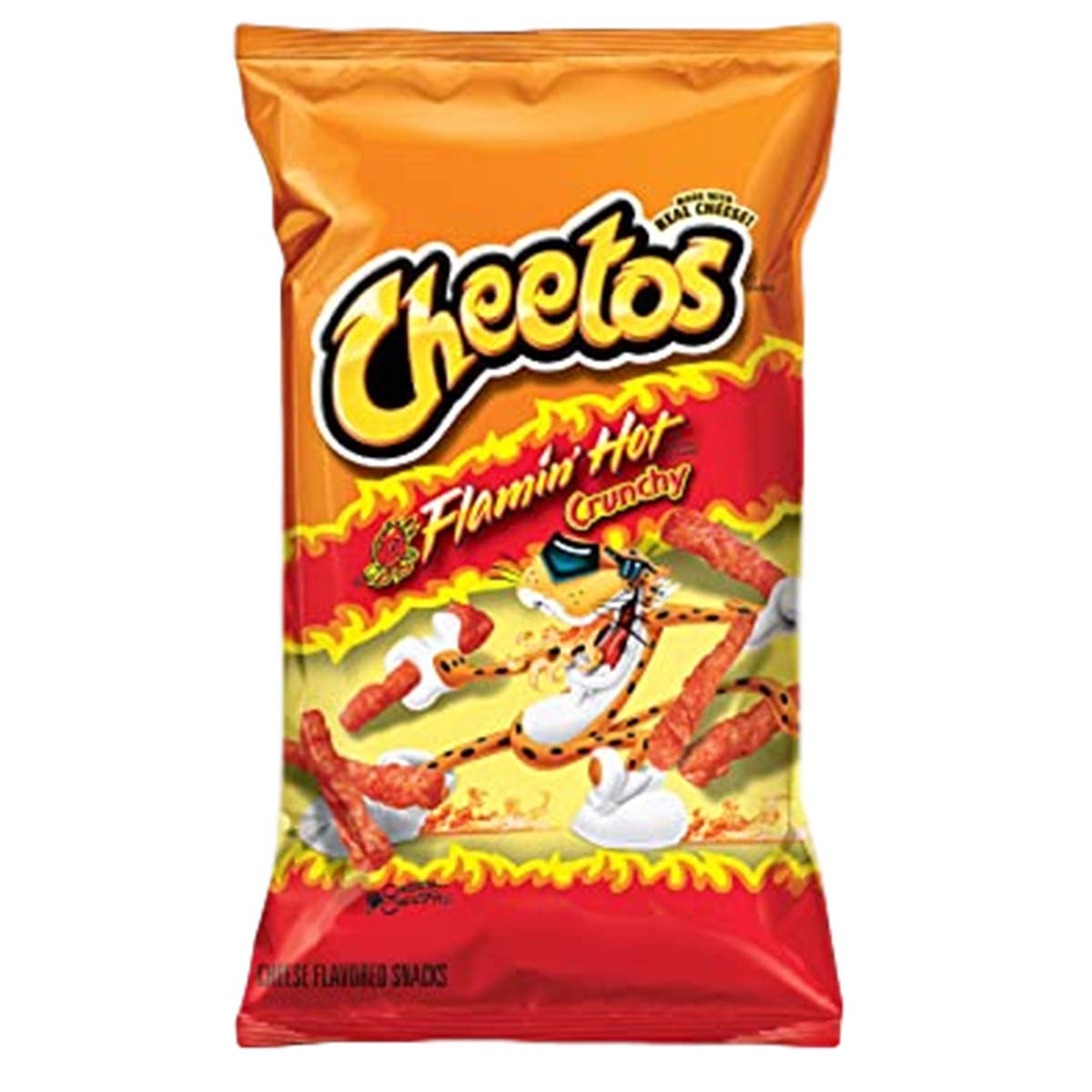 Snack Cheetos Flamin Hot Crunchy 226.8g - Xuất xứ Mỹ - Date 31.03.2024