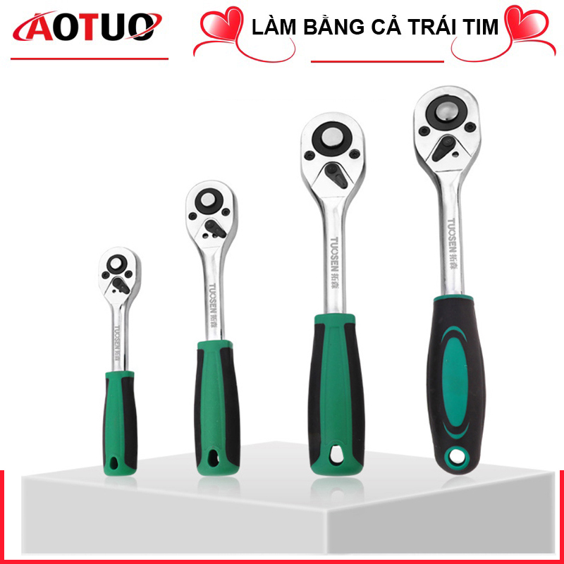 AOTUO Cần xiết lực 2 chiều tự động 1/2 1/4 3/8 inch