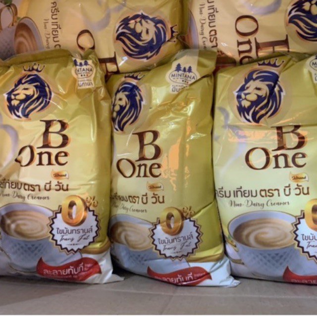 Bột kem béo b one pha trà sữa