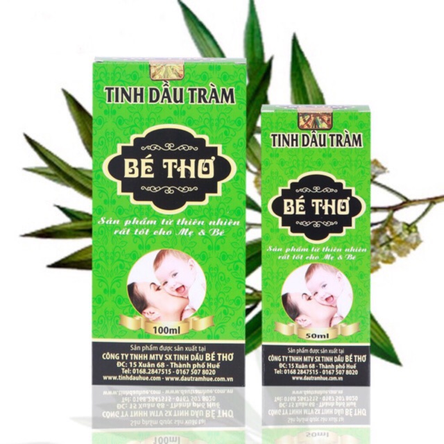 Tinh dầu tràm bé thơ 50ml-100ml hàng chính hãng công ty