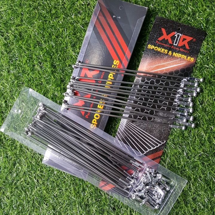 Căm ( Nan hoa ) xe máy mạ crom x1r dành cho các dòng xe honda yamaha suzuki vành 17in HTH1163 msp 2262