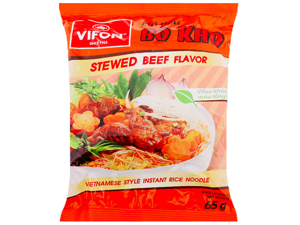 Hủ tiếu bò kho Vifon gói 65g