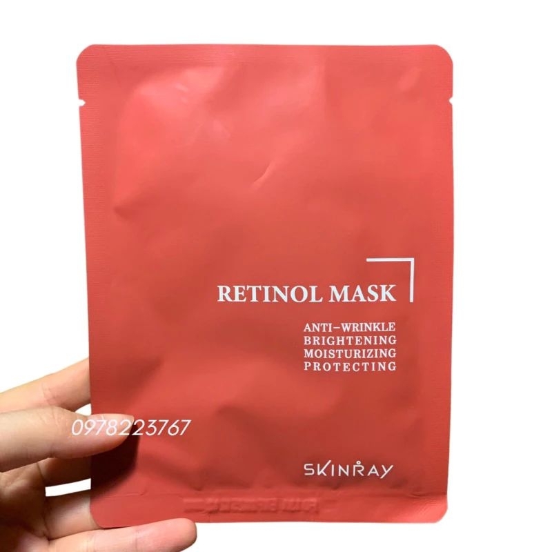 Mặt nạ Retinol Skinray Hàn Quốc - 1 hộp/ 5 miếng