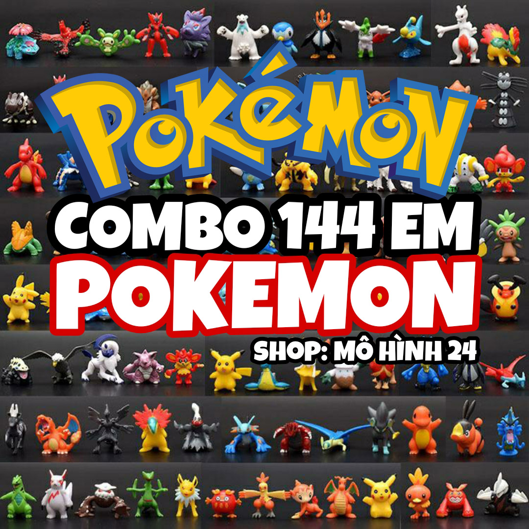Đồ Chơi Pokemon gồm 144 nhân vật