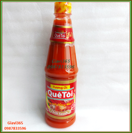 Tương ớt Quê Tôi vị cay đặc biệt 500ml tem mới