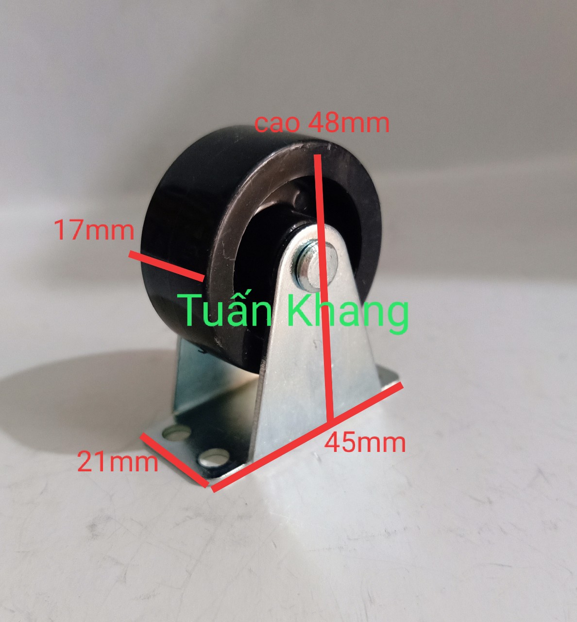 Bánh xe cố định 1 hướng 40mm