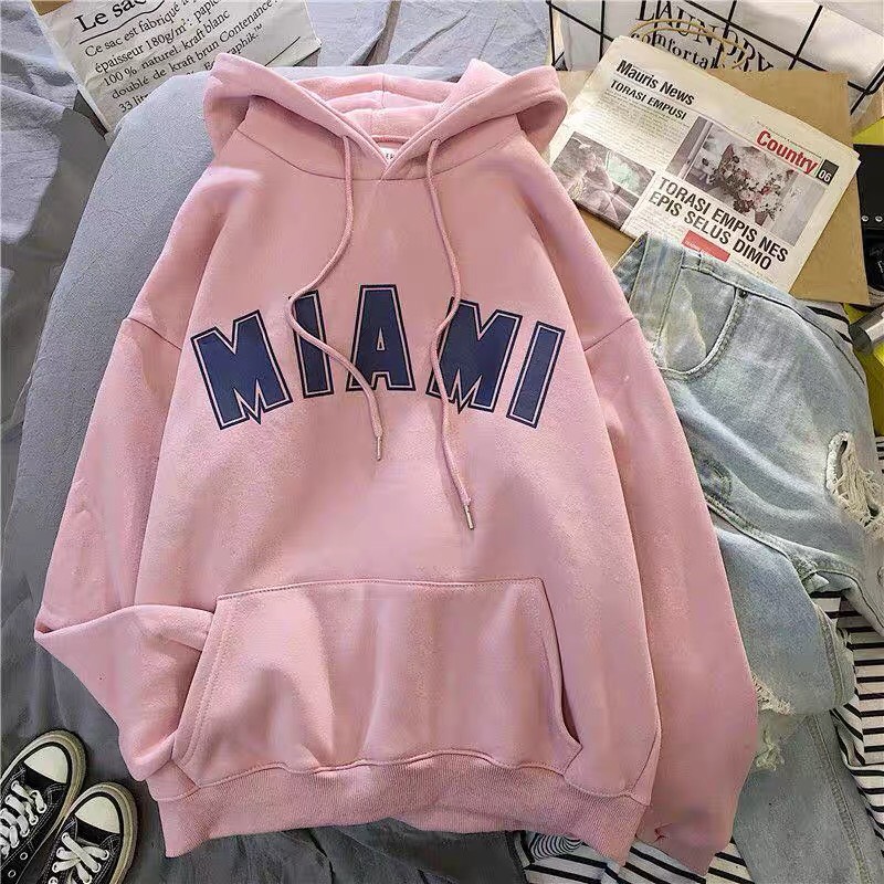 Áo hoodie nam nữ in hình dễ thương