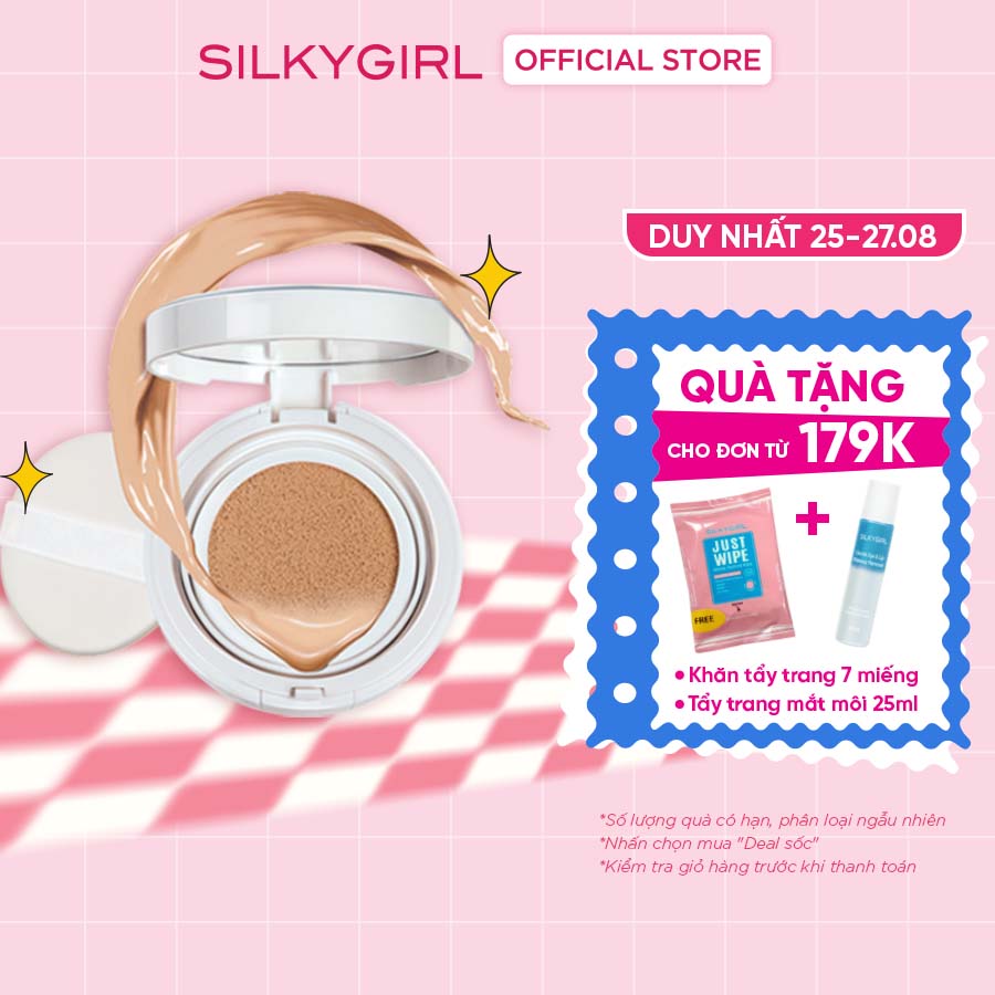 Phấn Nước Silkygirl Magic Bb Cushion Spf50/Pa+++