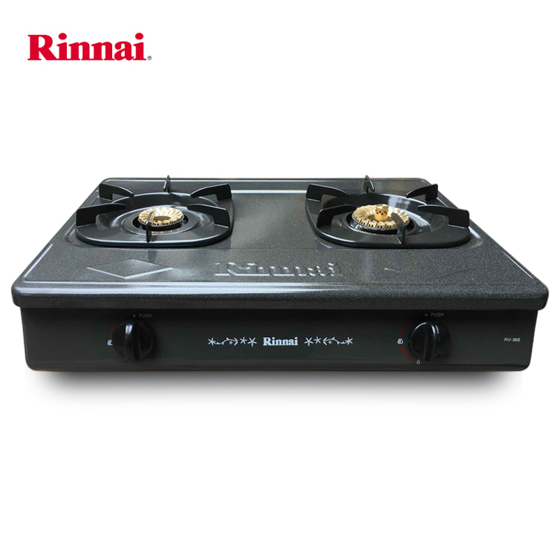 Bếp gas 6 tấc Rinnai RV-365G, Chén đồng có đầu hâm tiết kiệm gas