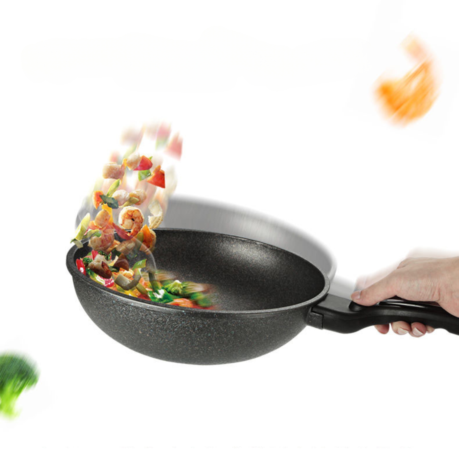 Chảo Chống Dính Hàn Quốc, Chảo chống Dính Siêu Bền Hàn Quốc Có Nắp Kính Size 32cm