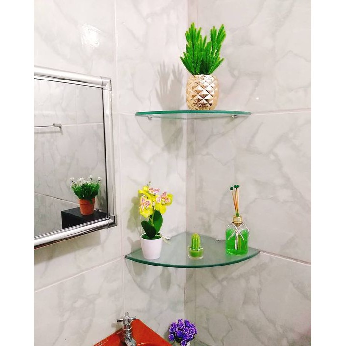 Kệ kính góc kibath, kb-307kr