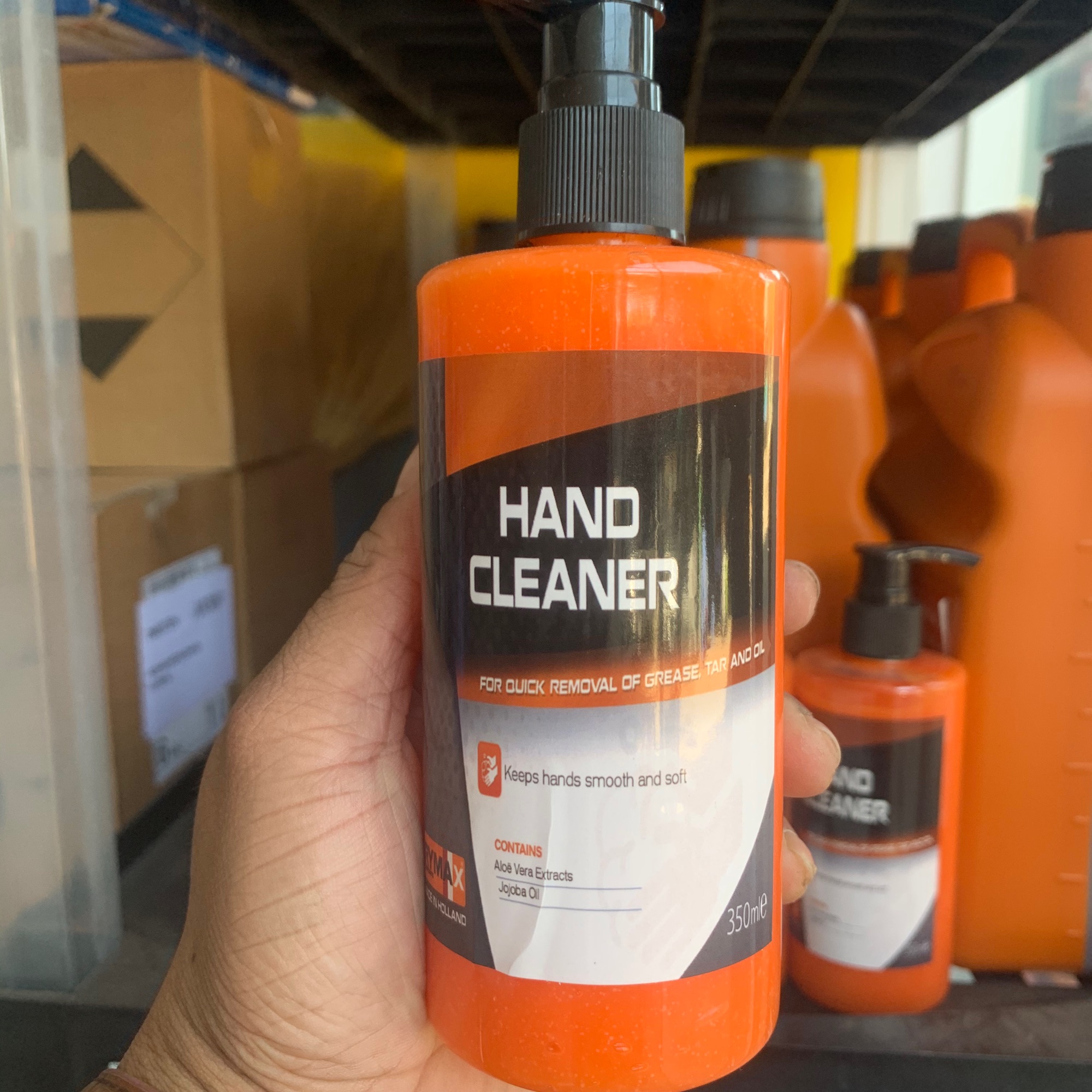 [HCM]Hand cleaner – Dung dịch rửa tay dầu nhớt Rymax 350ml