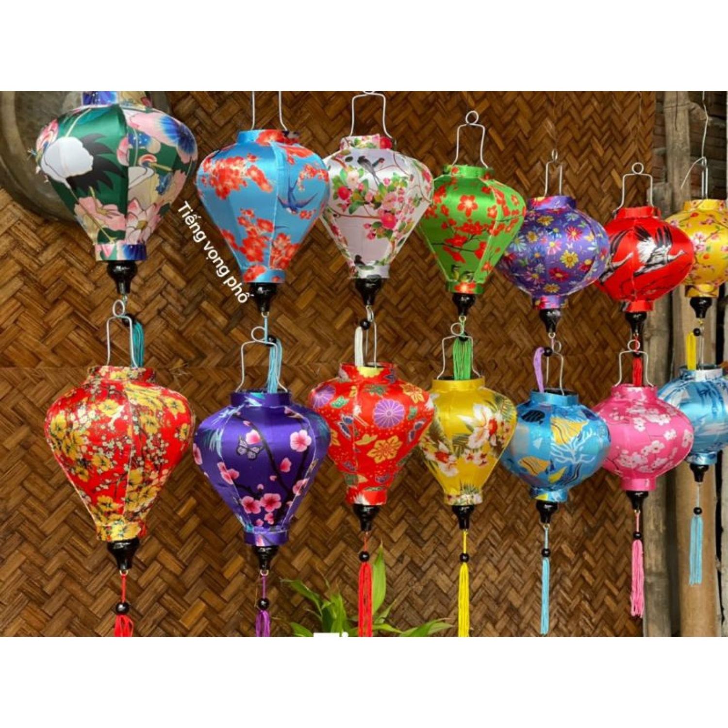 Xưởng SX-Bán sỉ đèn lồng hội an/Đèn lồng vải hội an đủ size - Giá rẻ