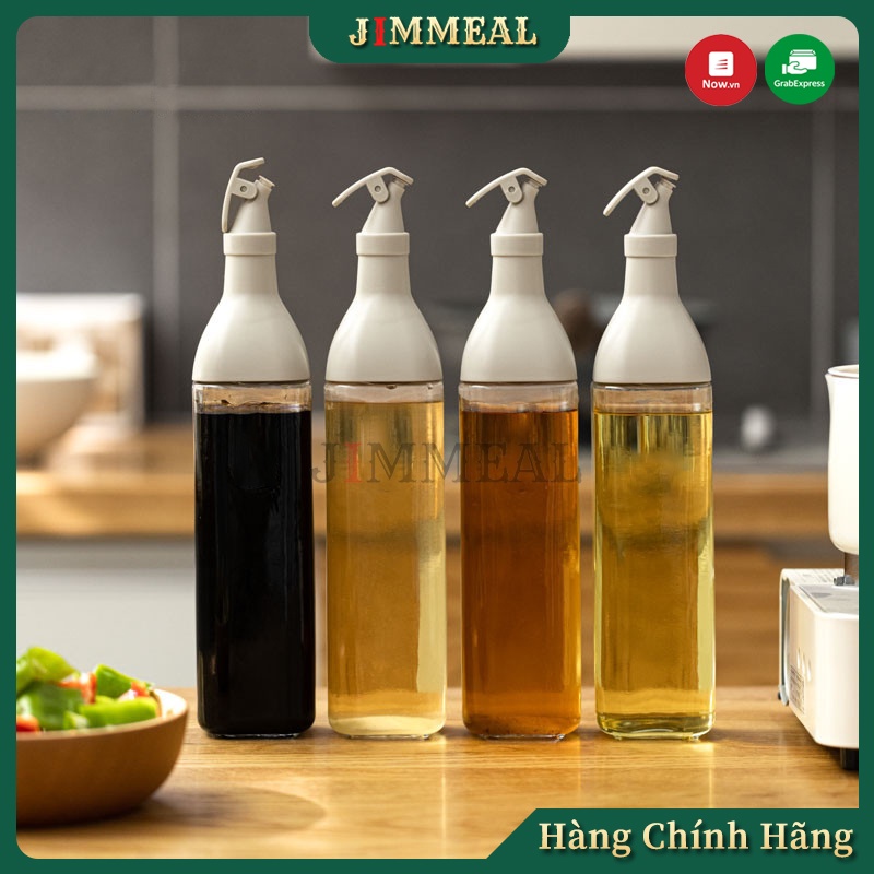 Chai đựng dầu, chai thủy tinh đựng dầu ăn, nước mắm, xì dầu 500ml cao cấp