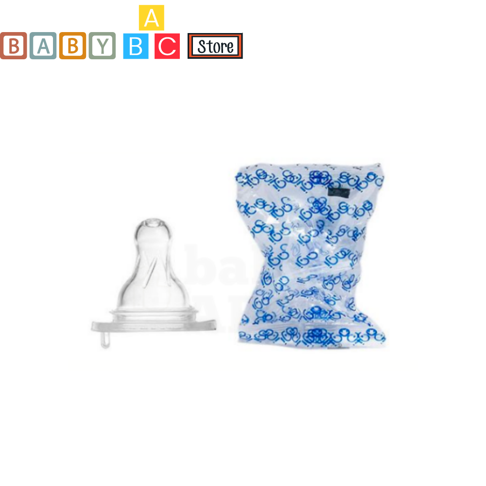 Núm Vú Agi Cổ Hẹp Tiêu Chuẩn Núm ti silicon cho bé sơ sinh và bé lớn 1 Bịch 1 Cái