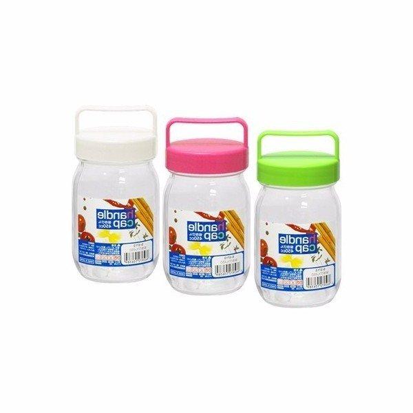 Lọ thủy tinh có quai xách 450ml Hàng Nhật