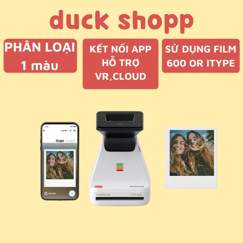 Máy in ảnh lấy liền polaroid lab - in ảnh vr và crop ảnh