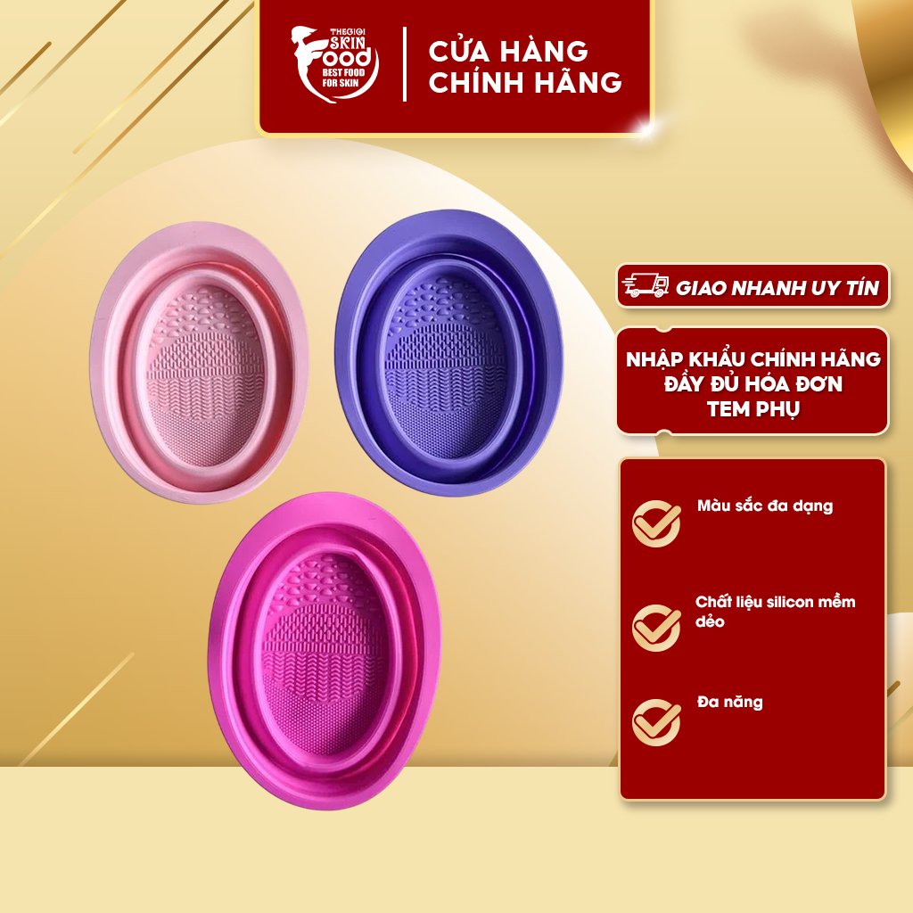 [NHẬP KHẨU] Dụng Cụ Vệ Sinh Cọ Trang Điểm TOOLA BT-TLA023 (Màu Ngẫu Nhiên)