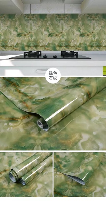 Decal vân đá ,dán tường bếp chống thấm, giấy dán tường giả đá ,dán bàn tủ ,tường khổ 60cmx5mét