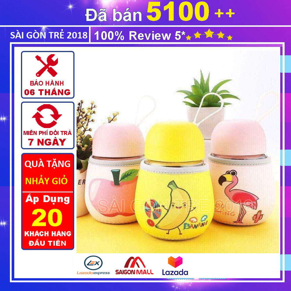 Bình ủ cháo mini cho con yêu hình siêu cute