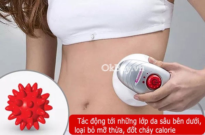 [HCM]Máy Đánh Tan Mỡ Bụng Cầm Tay Tonific  Làm Giảm Mỡ Thừa Tiêu Độc Và Thư Giãn Toàn Thân Giảm Đi Lượng Mỡ Dư Thừa Trong Máu… Bảo Hành 12 Toàn Quốc.