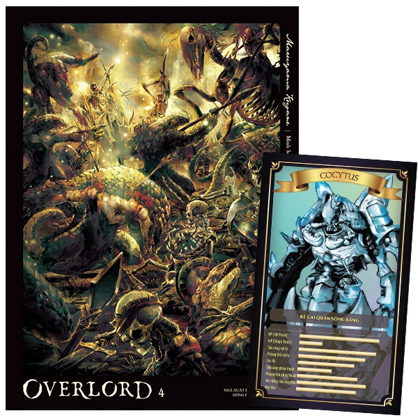 Fahasa - OVERLORD - Tập 4: Lizarmand Anh Dũng - Tặng Kèm Postcard Đặc Biệt