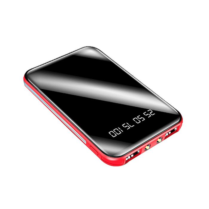 Pin Dự Phòng 5000 MAh Nhỏ Gọn - Led Hiển Thị Dung Lượng - Mặt Cường Lực