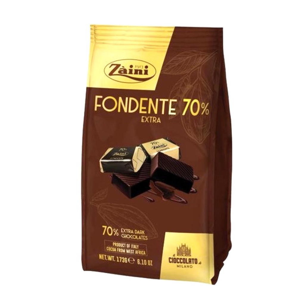 Socola Đắng, Fondente 70% Extra, Dark Chocolates, 6.10 oz 173g