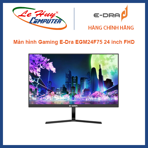 Màn hình máy tính gaming e-dra egm24f75 24inch fullhd 75hz 1ms ips