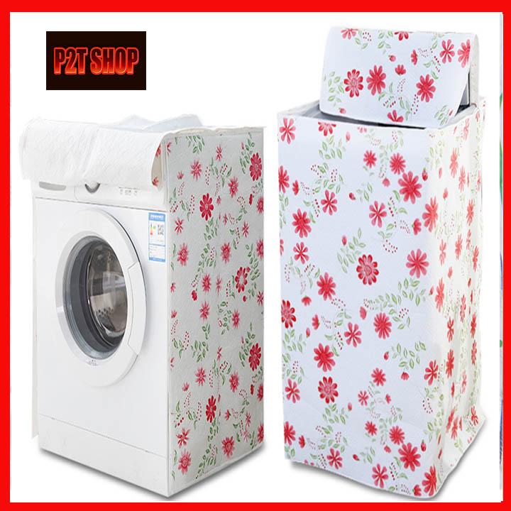 (Bọc máy giặt cửu trên và cửa ngang) Bọc máy giặt chống thấm nước và bụi bẩn bảo vệ  máy giặt- trùm máy giặt