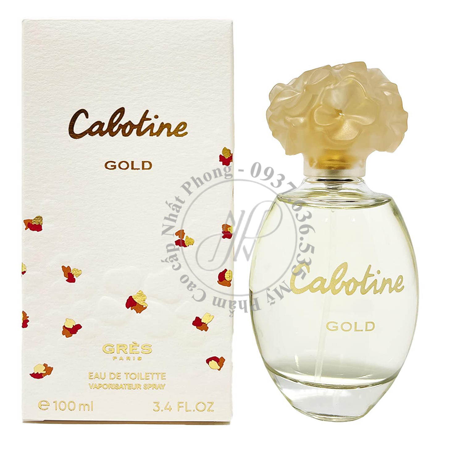 Nước hoa nữ cabotine gold eau de toilette 100ml