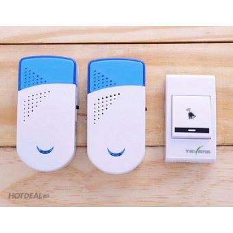 Chuông cửa đôi Tavana DB-003 (Trắng) - Bảo hành 3 tháng