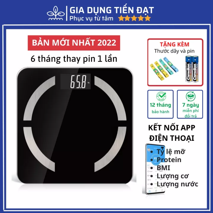 Cân sức khỏe, cân điện tử sức khỏe, cân sức khỏe điện tử, cân sức khỏe chất lượng cao giá tốt - Cân RAPIDO Chính Hãng Có Bluetooth Phân Tích Chỉ Số Cơ Thể, Cải Tiến Hơn, Cân Bằng Cuộc Sống, Kiểm Soát Dễ Dàng, Hiện Đại Hơn