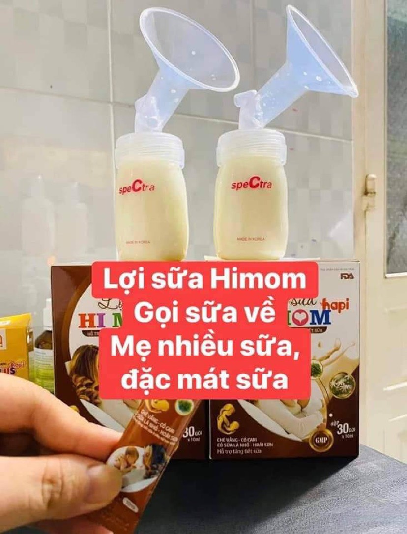 Lợi sữa Hi Mom Hapi - Sữa đặc hơn, thơm hơn, hỗ trợ tăng tiết sữa