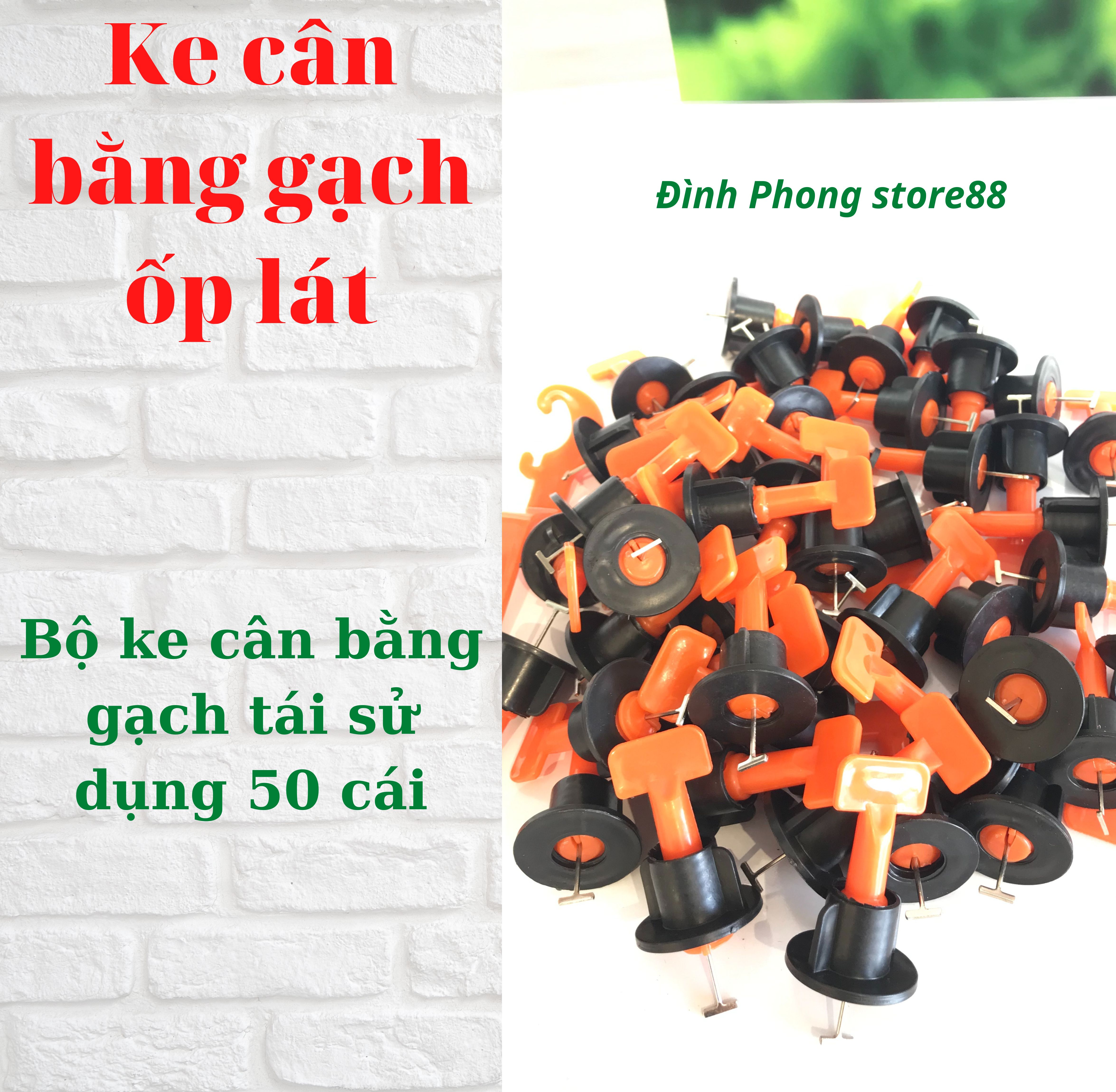Ke cân bằng gạch ốp lát tái sử dụng 50 cái