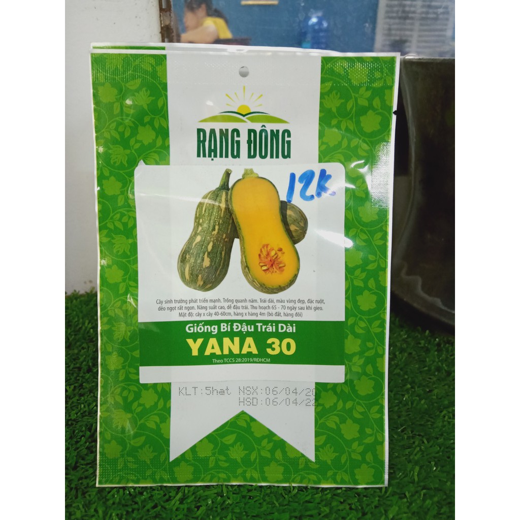 Hạt giống rđ-bí đậu trái dài yana30-12k