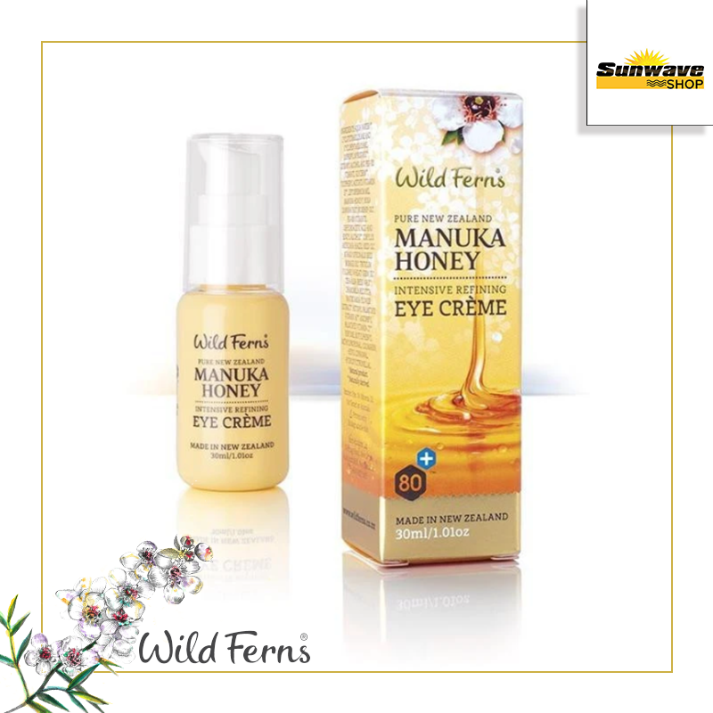 Wild Ferns - Dưỡng da quanh mắt mật ong Manuka 30ml