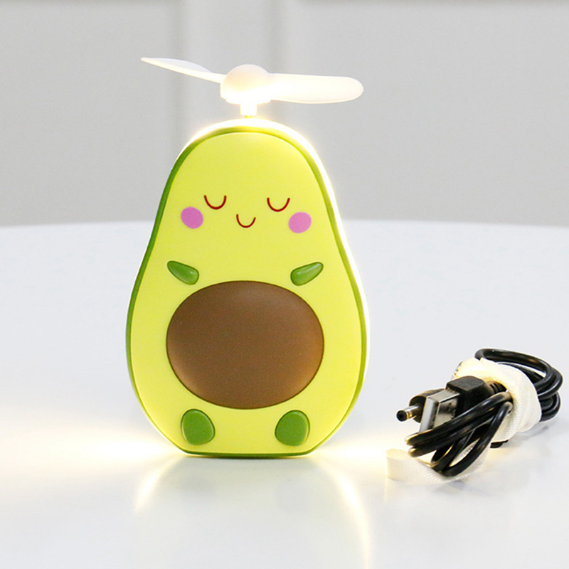 [HCM][SIÊU NGỘ NGHĨNH ]Quạt Hơi NướcQuạt Cầm TayQuạt Điện Mini Quạt MIni Cầm Tay Quạt Mini Cầm Tay Quạt Mini Hình Quả Bơ Có Gương Đèn (Kèm Sạc) Có Cổng Cắm Sạc USBKích Cỡ Nhỏ GọnCó Thể Mang Theo Bất Cứ Đâu.Bh 6 Tháng