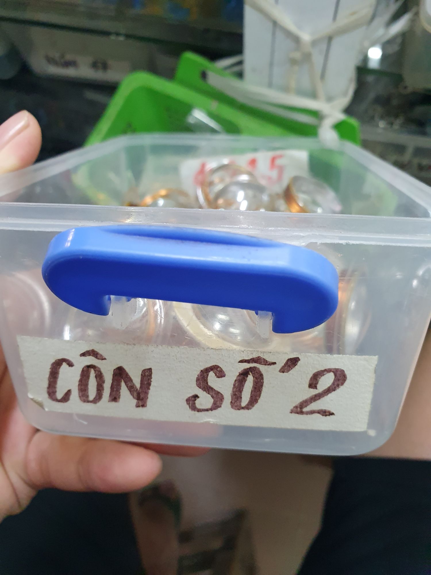 5 côn loa cóc số 2 cỡ 24,5