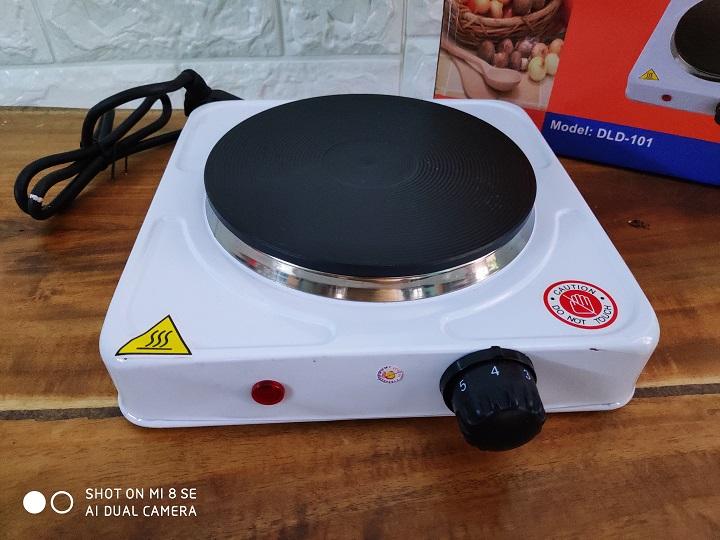 Bếp Điện Đơn 1000w - Nấu Siêu Nhanh - Không Kén Nồi