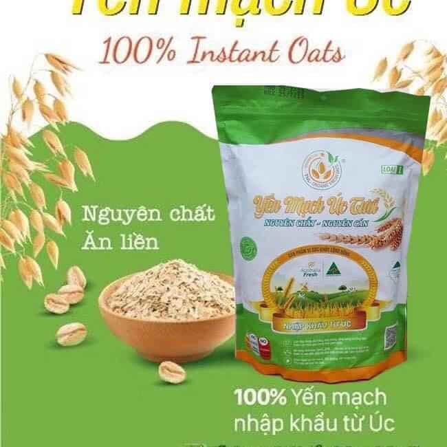 K lợi nhuận Yến mạch Úc tươi 1 kg, hàng chuẩn
