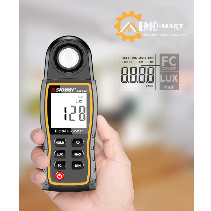 Máy đo cường độ ánh sáng sw-582