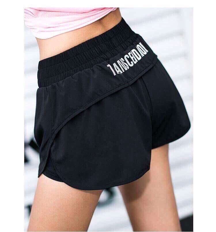 Quần đùi 2 lớp thể thao gym...