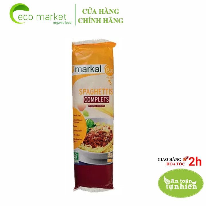 Mì spaghetti mì ý lứt hữu cơ Markal 500g