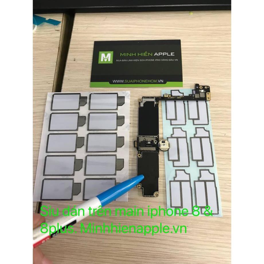 bộ seal dán trên main iphone X,4s,6, 6s ,6plus ,7 7plus, 8 8plus, FULL 4 miếng