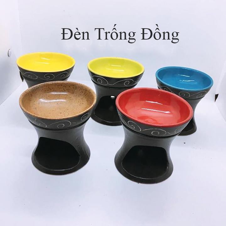 Đèn Xông Tinh Dầu Bằng Nến Gốm Sứ Bát Tràng [Mẫu Mã Đa Dạng]