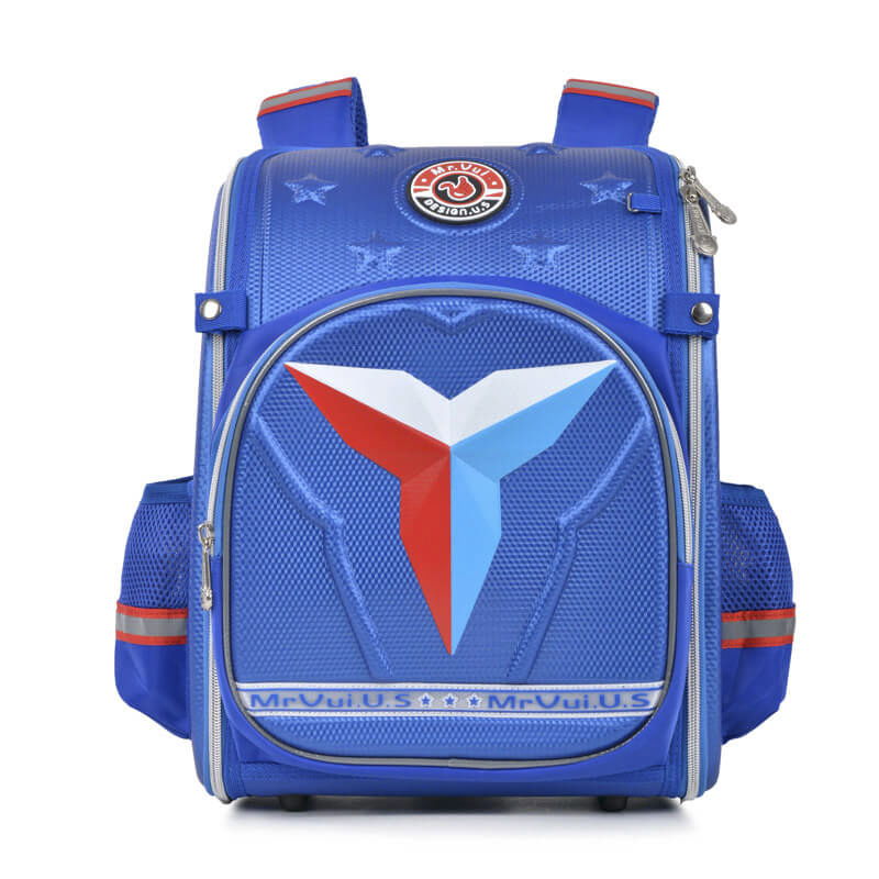 Mr vui BLCG850-ST ba lô học sinh chống gù siêu nhẹ dành cho bé trai (balo hoc sinh di hoc cap 1) BH 24 THÁNG