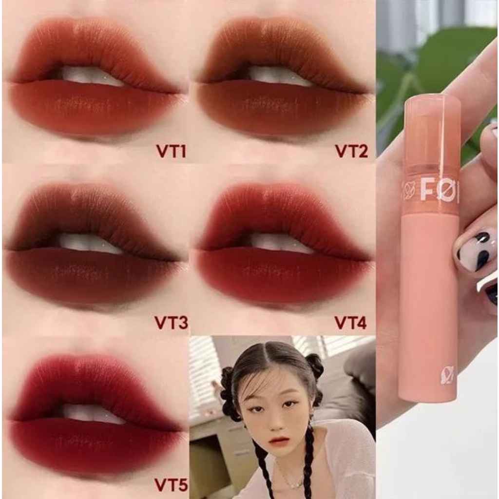 Son kem lì foif daily velvet tint 3g màu vt1 vt2 vt3 vt4 vt5