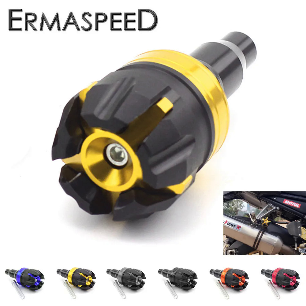 Cho MT-07 MT-09 2014-2021 Xe Máy Khung Thanh Trượt 10Mm Khung Nhôm Thanh Trượt Tai Nạn Rơi Bảo Vệ Xe Máy Phụ Kiện