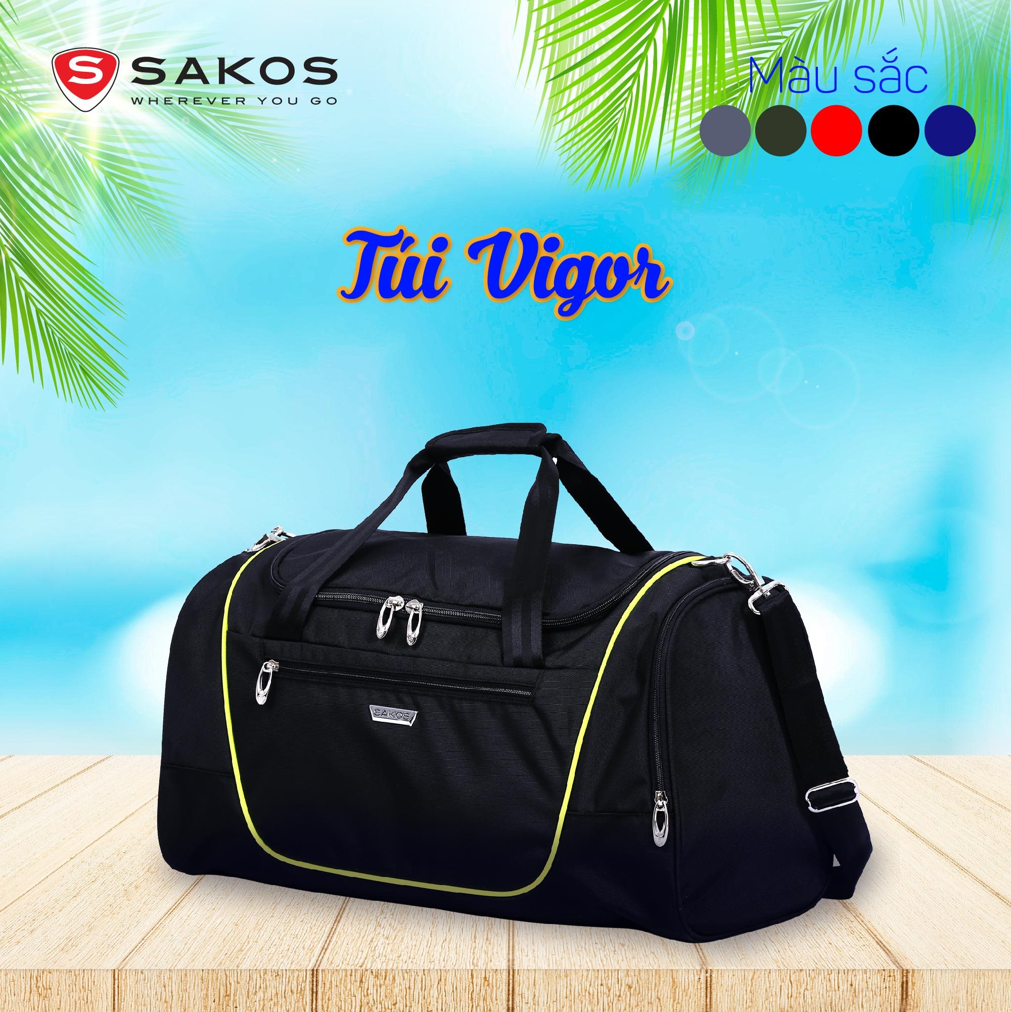 Túi du lịch sakos vigor
